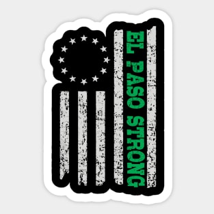 El Paso Strong Sticker